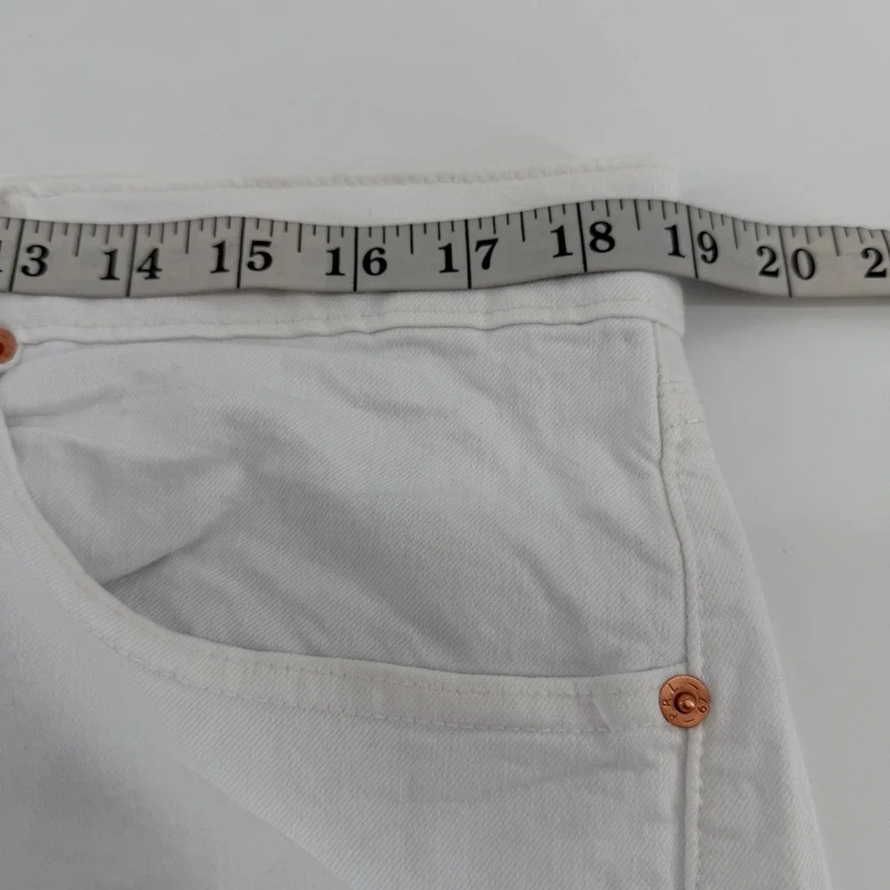 Polo Ralph Lauren Jeans Mens 36X32 White Classic Fit Straight Leg Stretch Denim
